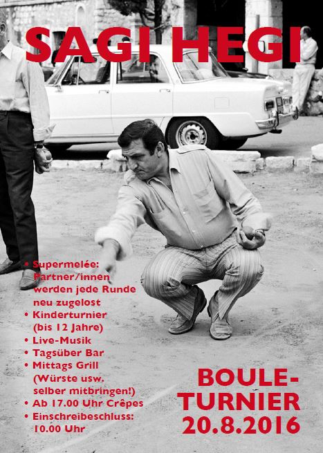 Flyer Boule Turnier Sagi Hegi