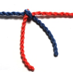 verbundene Seile als Symbole für Solidarität