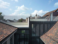 Hirschen Diessenhofen, über den Dächern