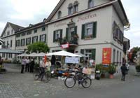 Markt vor dem Hirschen