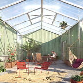 Wintergarten, Gesewo-Bauprojekt Attikerstrasse Wiesendangen. Visualisierung: boa architektur.