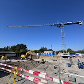 Gesewo-Baustelle Wiesendangen Attikerstrasse. Foto: Ursina Hollenstein