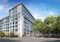 Haus Krokodil am Dialogplatz in Winterthur