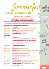 Flyer Giessereifest