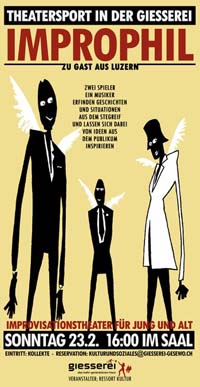 Plakat Improtheater